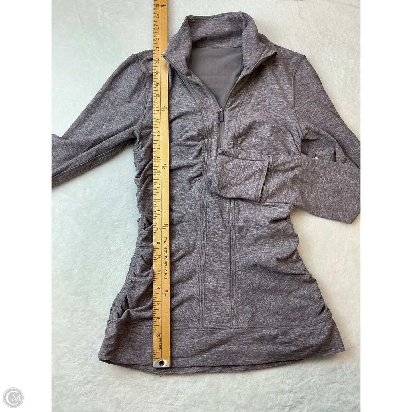 Athletic Jacket By Lululemon In Purple, Size: 4