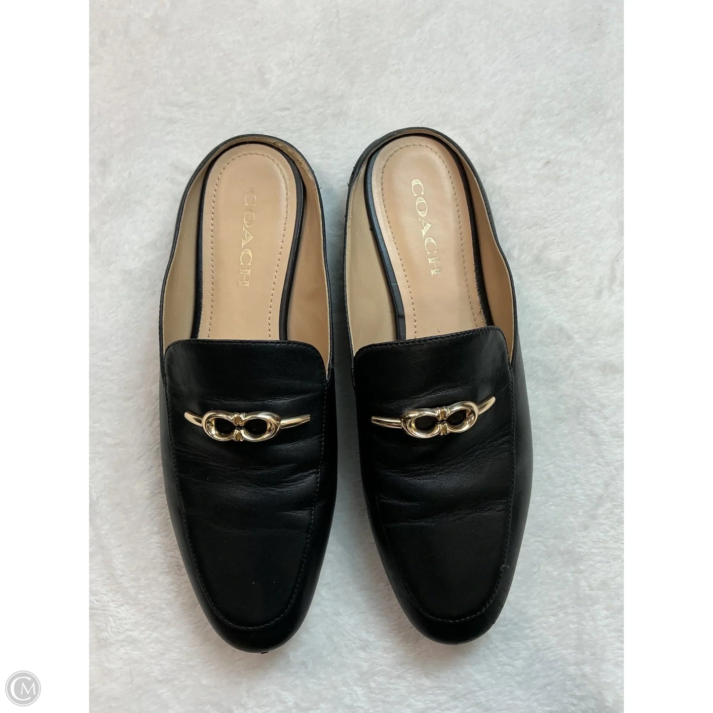 Shoes Designer By Coach In Black, Size: 8.5