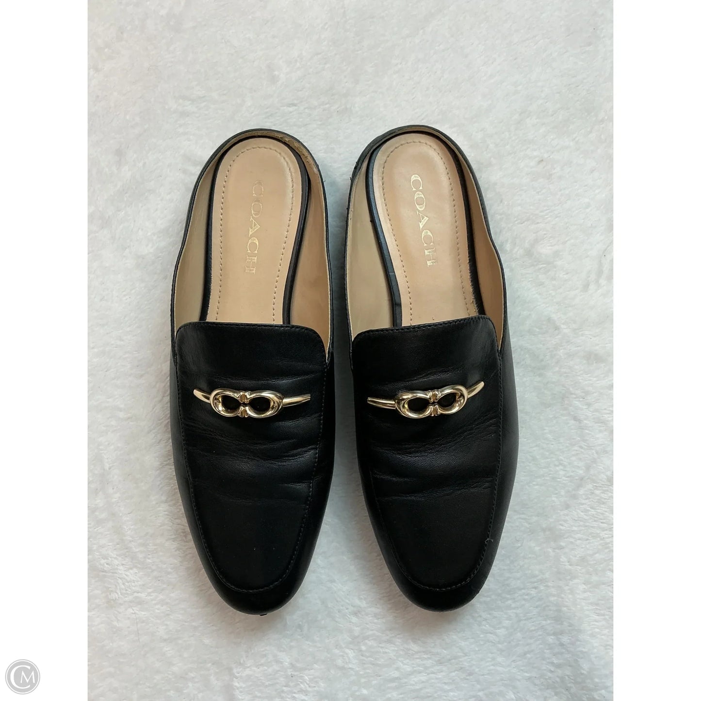 Shoes Designer By Coach In Black, Size: 8.5