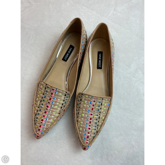 Shoes Flats By Nine West In Multi-colored, Size: 7