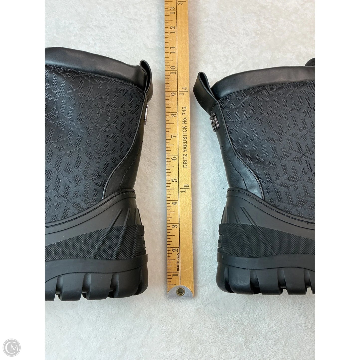 Boots Snow By Tommy Hilfiger In Black, Size: 9
