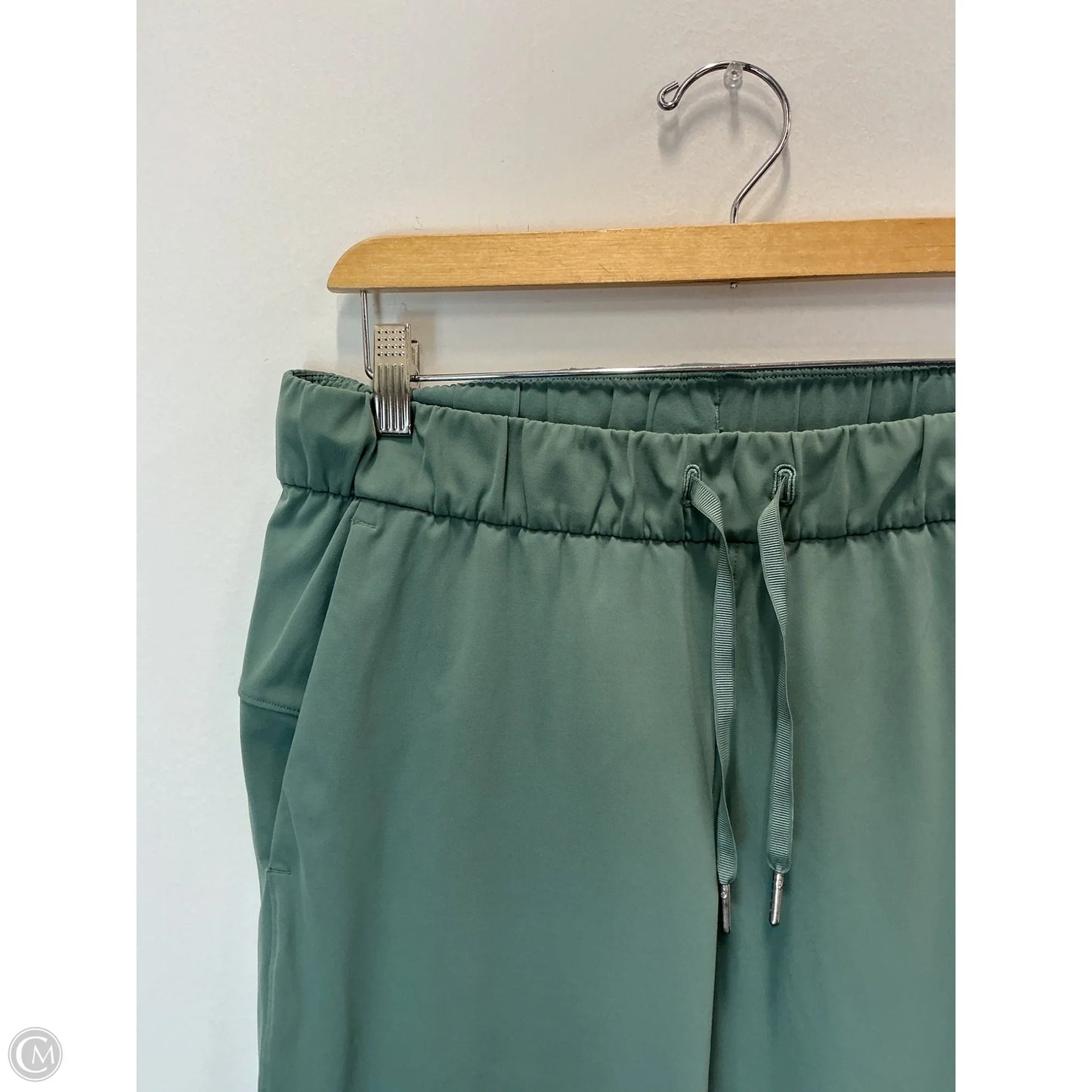 Athletic Pants By Lululemon In Green, Size: 8