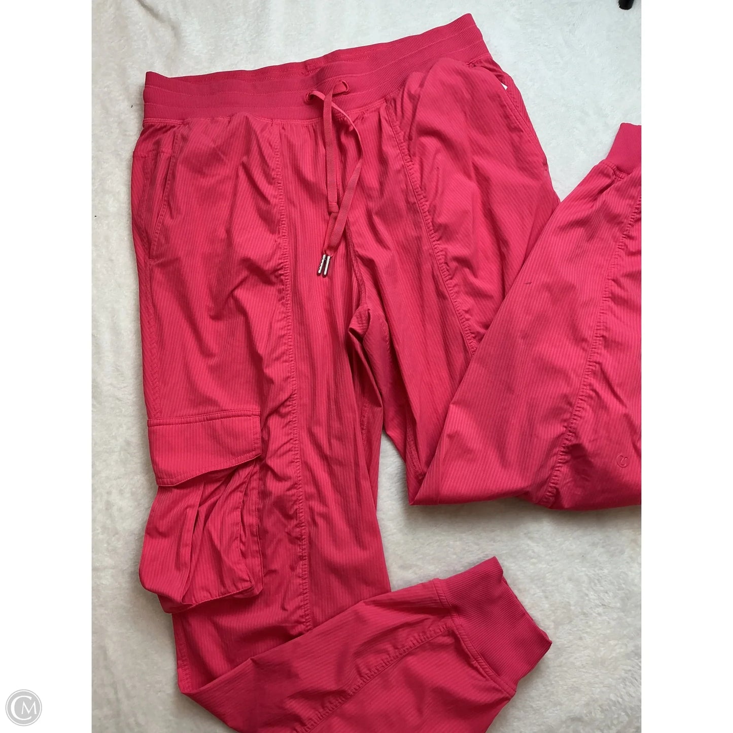 Athletic Pants By Lululemon In Pink, Size: M