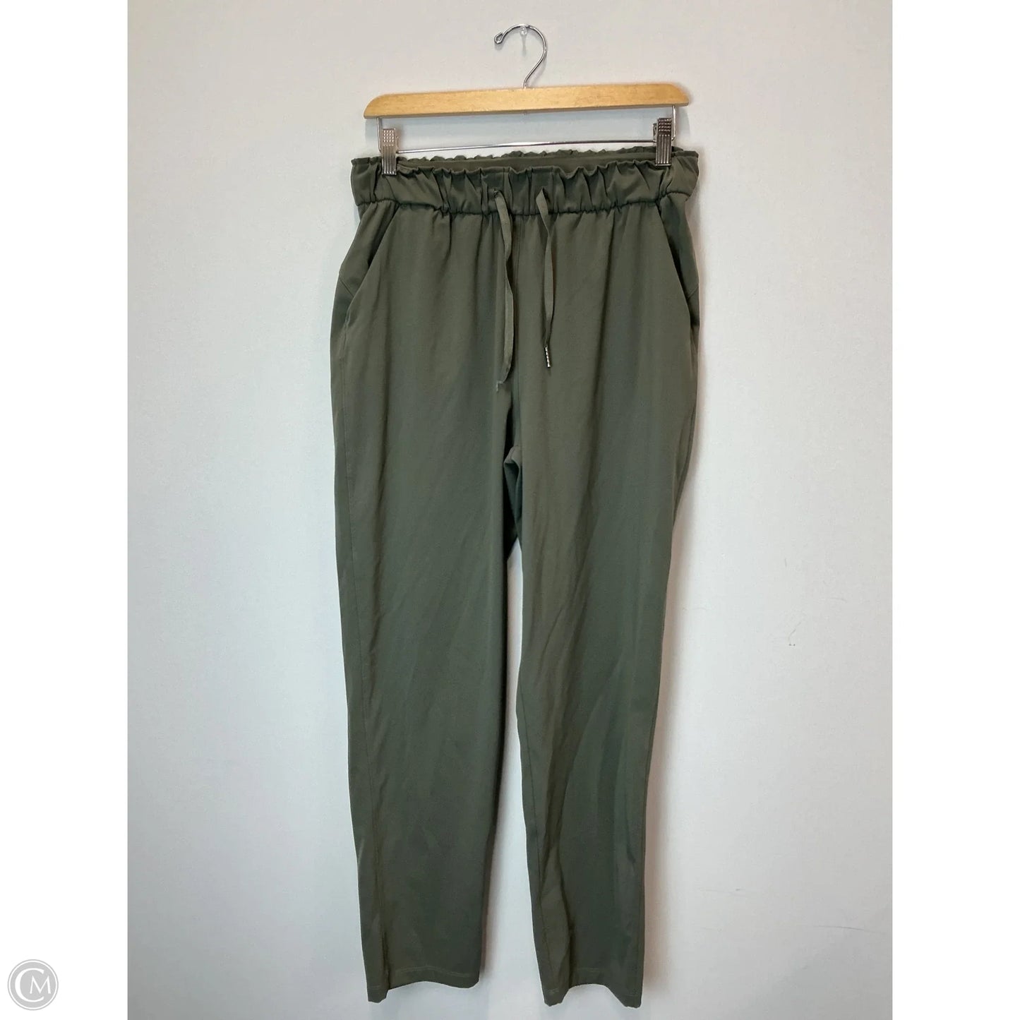Athletic Pants By Lululemon In Green, Size: 8