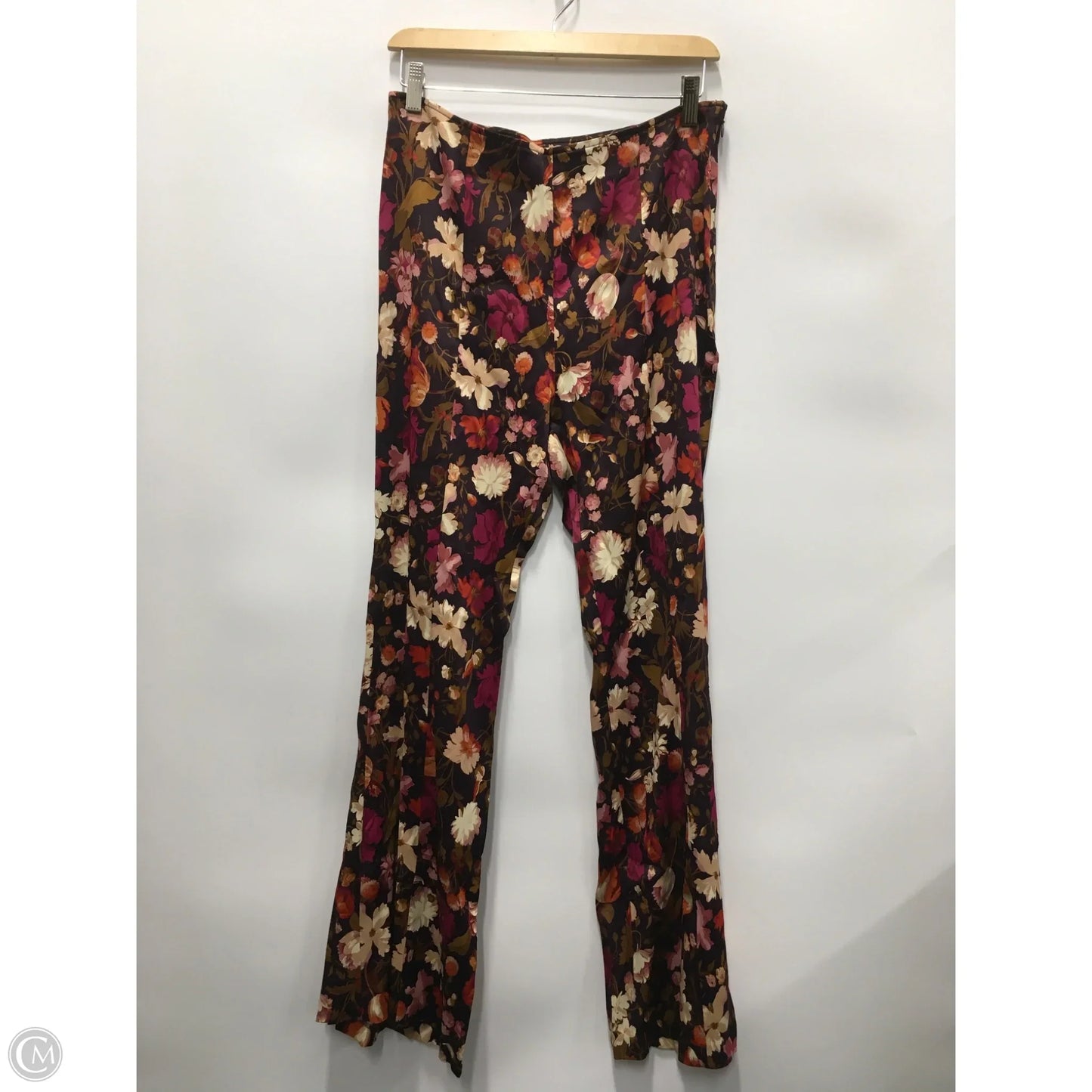 Pants Wide Leg By Anthropologie In Floral Print, Size: 8