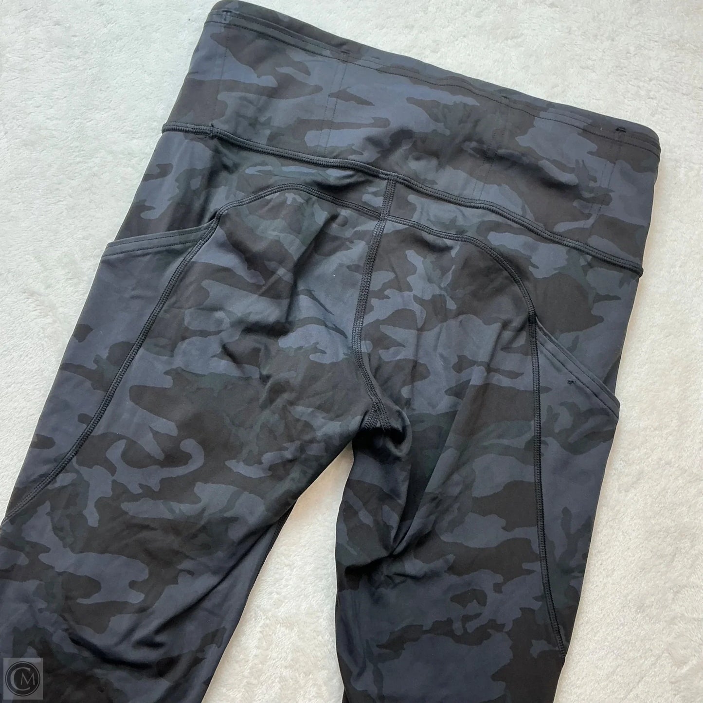 Athletic Leggings By Lululemon In Camouflage Print, Size: 6