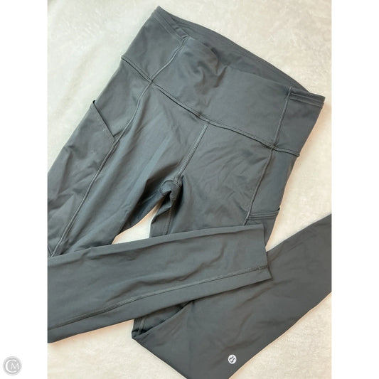 Athletic Leggings By Lululemon In Grey, Size: 6