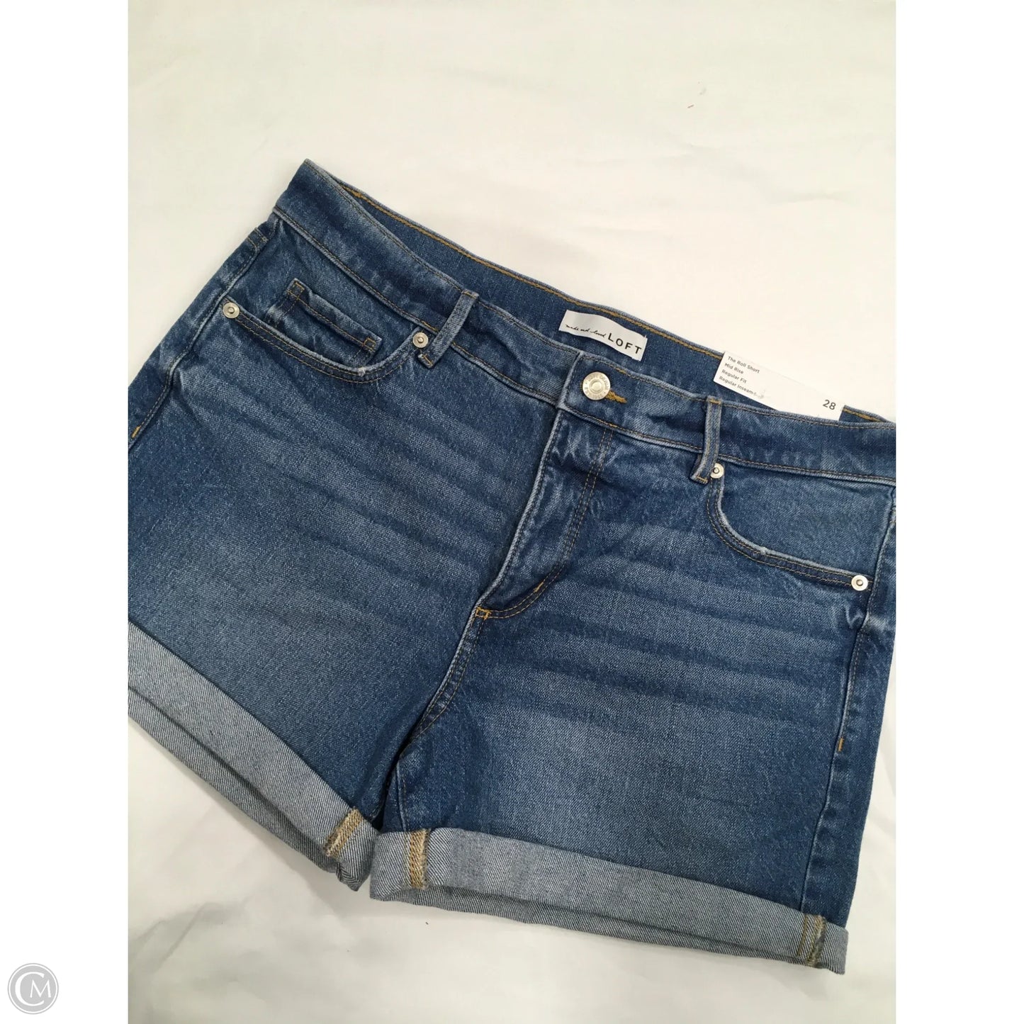 Shorts By Loft In Blue Denim, Size: 6