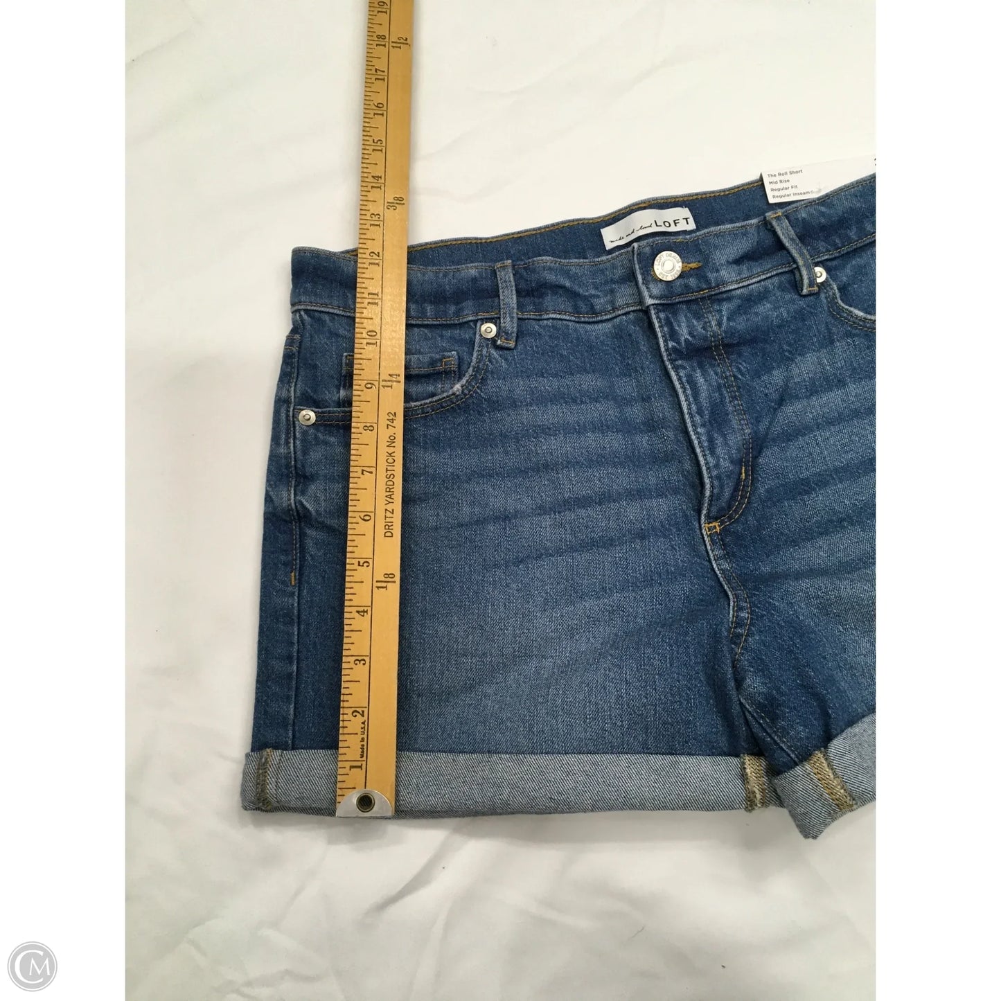Shorts By Loft In Blue Denim, Size: 6
