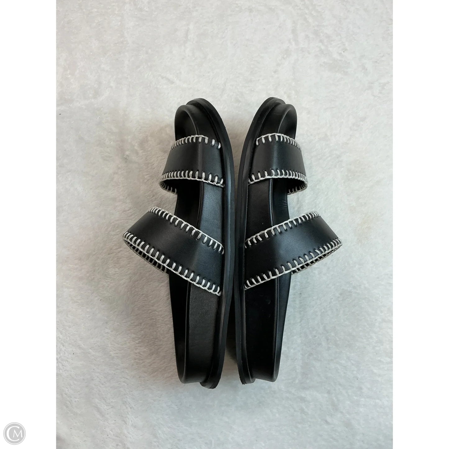 Sandals Flats By Nordstrom In Black, Size: 6