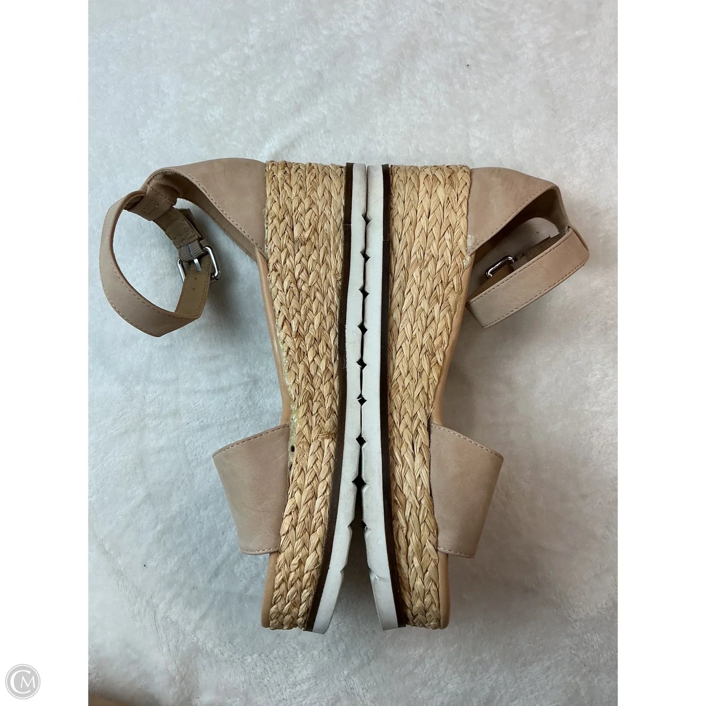 Sandals Heels Platform By Dolce Vita In Cream, Size: 8.5