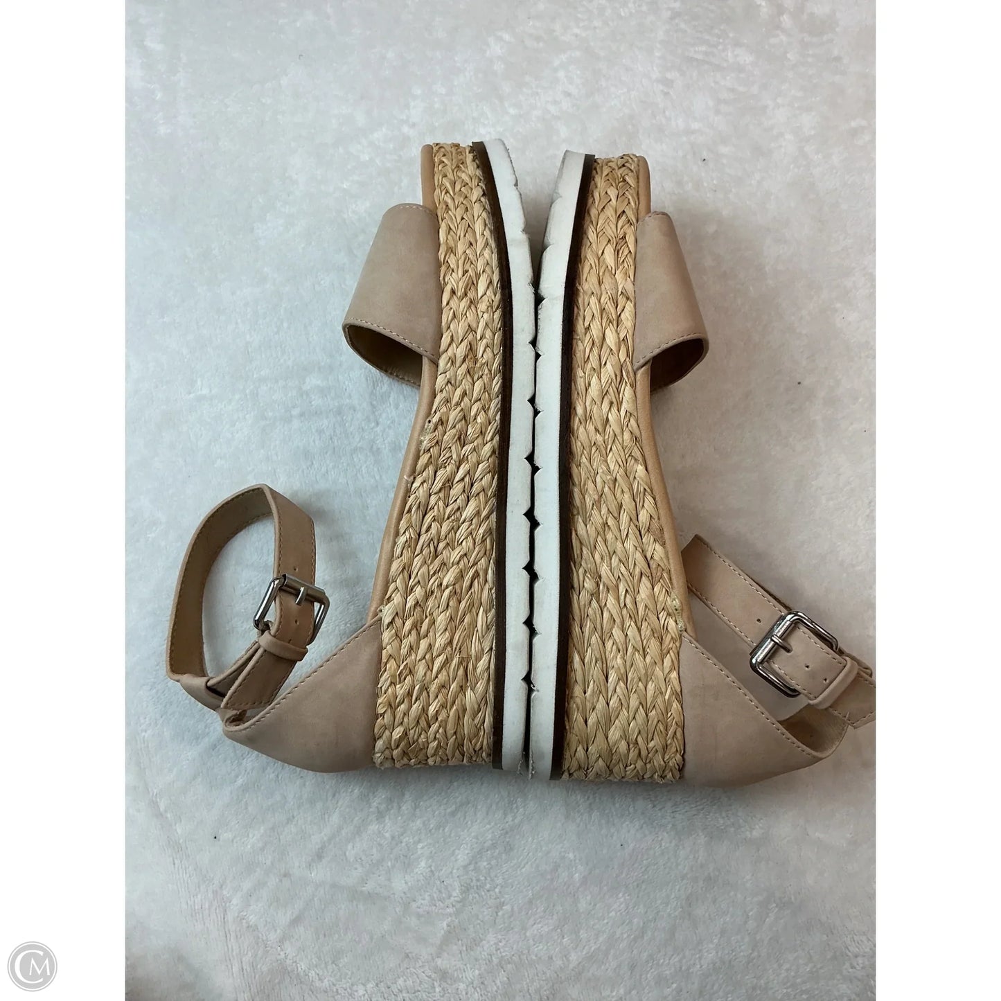 Sandals Heels Platform By Dolce Vita In Cream, Size: 8.5