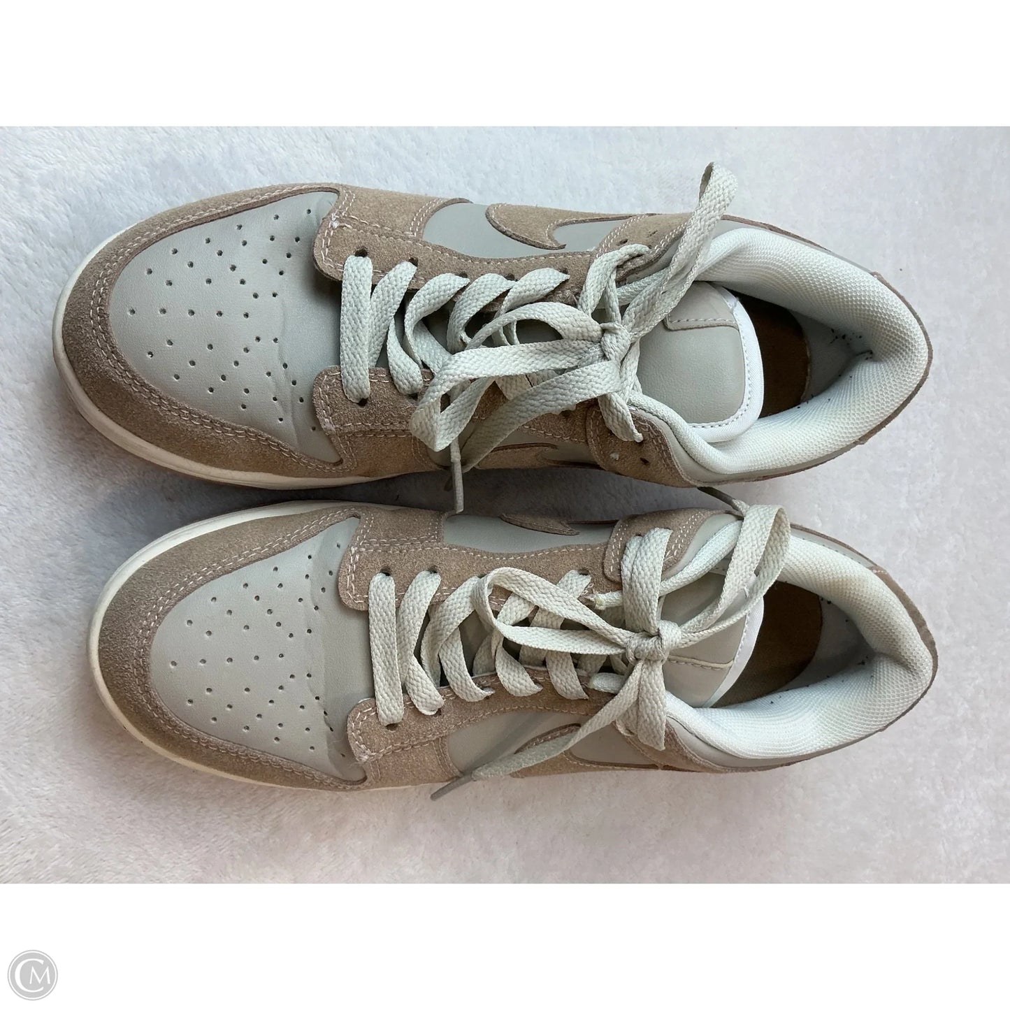 Shoes Sneakers By Nike In Brown & Grey, Size: 8.5
