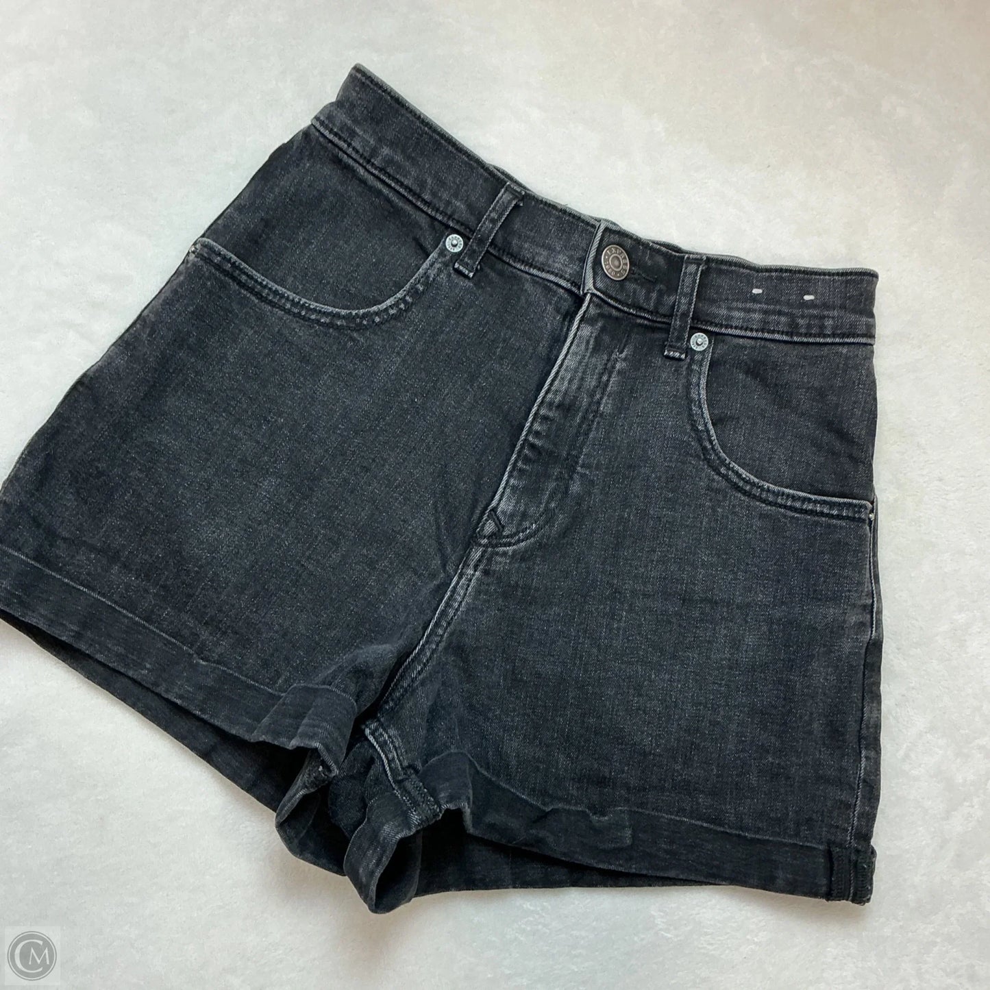 Shorts By Express In Black Denim, Size: 2