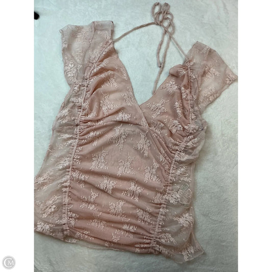 Top Sleeveless By Free People In Pink, Size: Xl