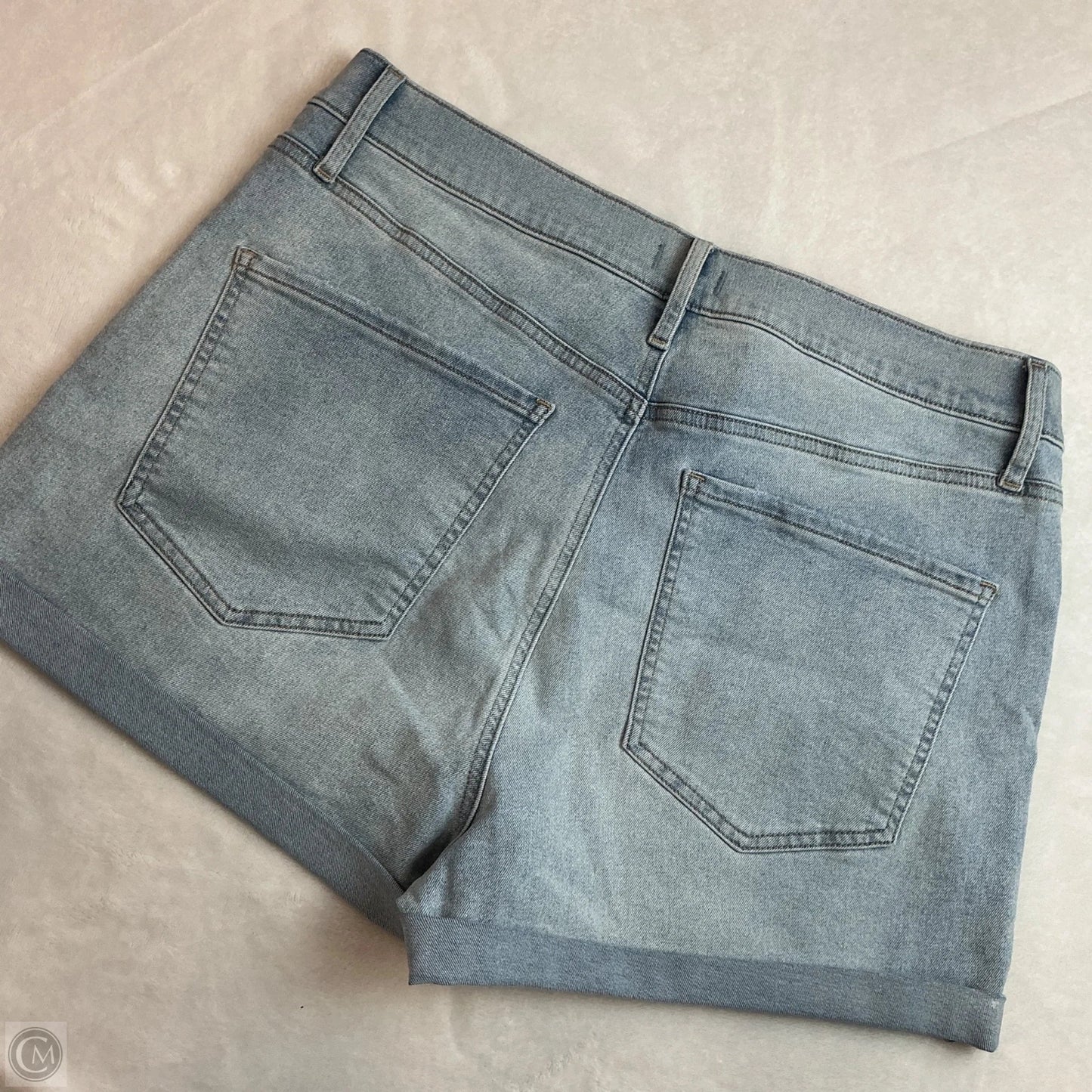 Shorts By Express In Blue Denim, Size: 14