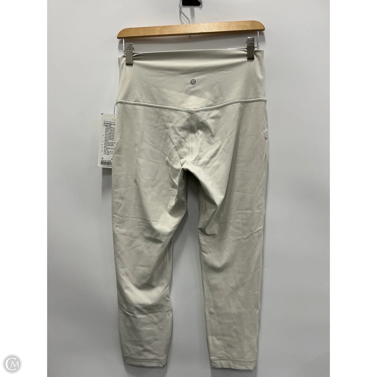 Athletic Leggings By Lululemon In White, Size: 10