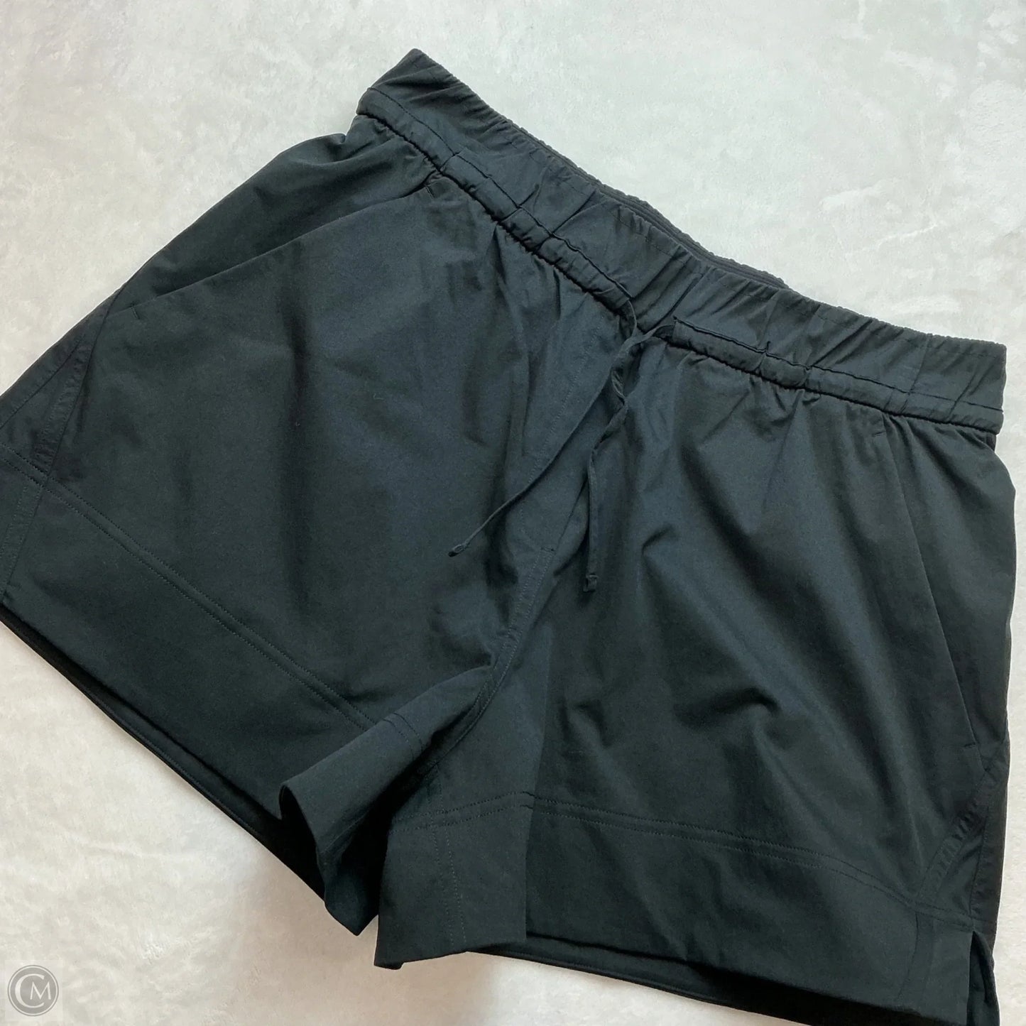 Athletic Shorts By Lululemon In Black, Size: M