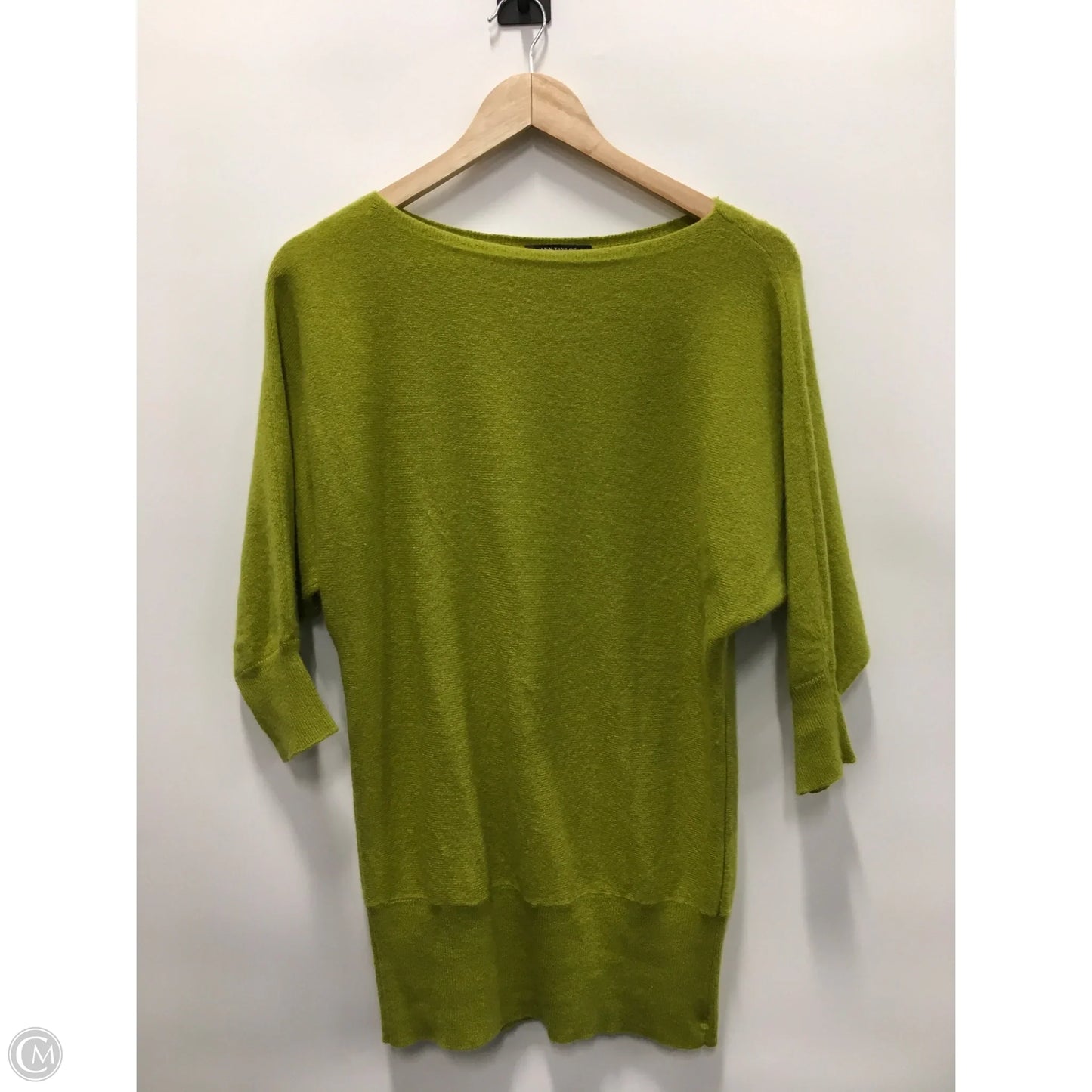 Sweater Cashmere By Ann Taylor In Green, Size: S