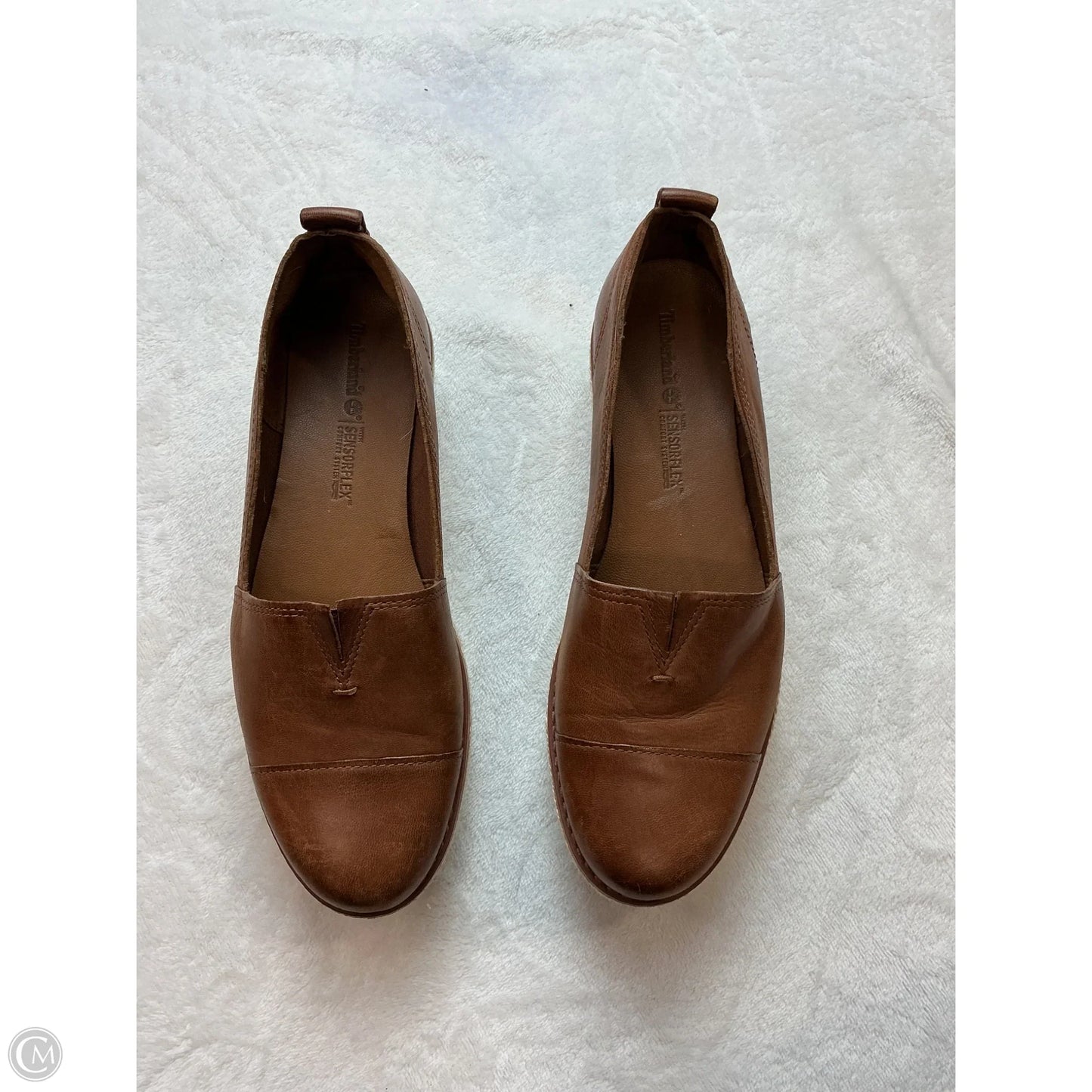 Shoes Heels Platform By Timberland In Tan, Size: 8
