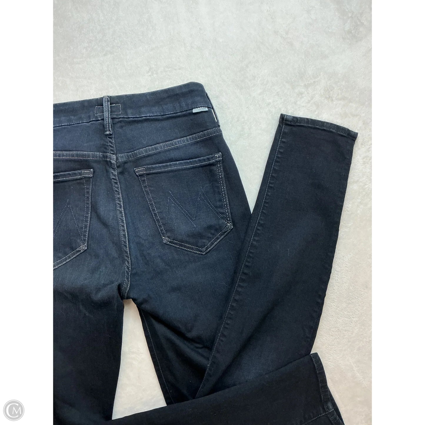 Jeans Skinny By Mother In Blue Denim, Size: 4