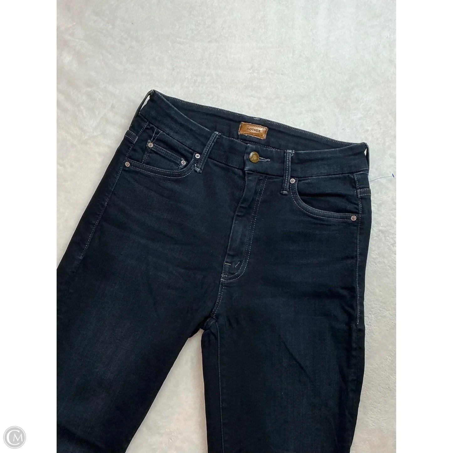 Jeans Skinny By Mother In Blue Denim, Size: 4
