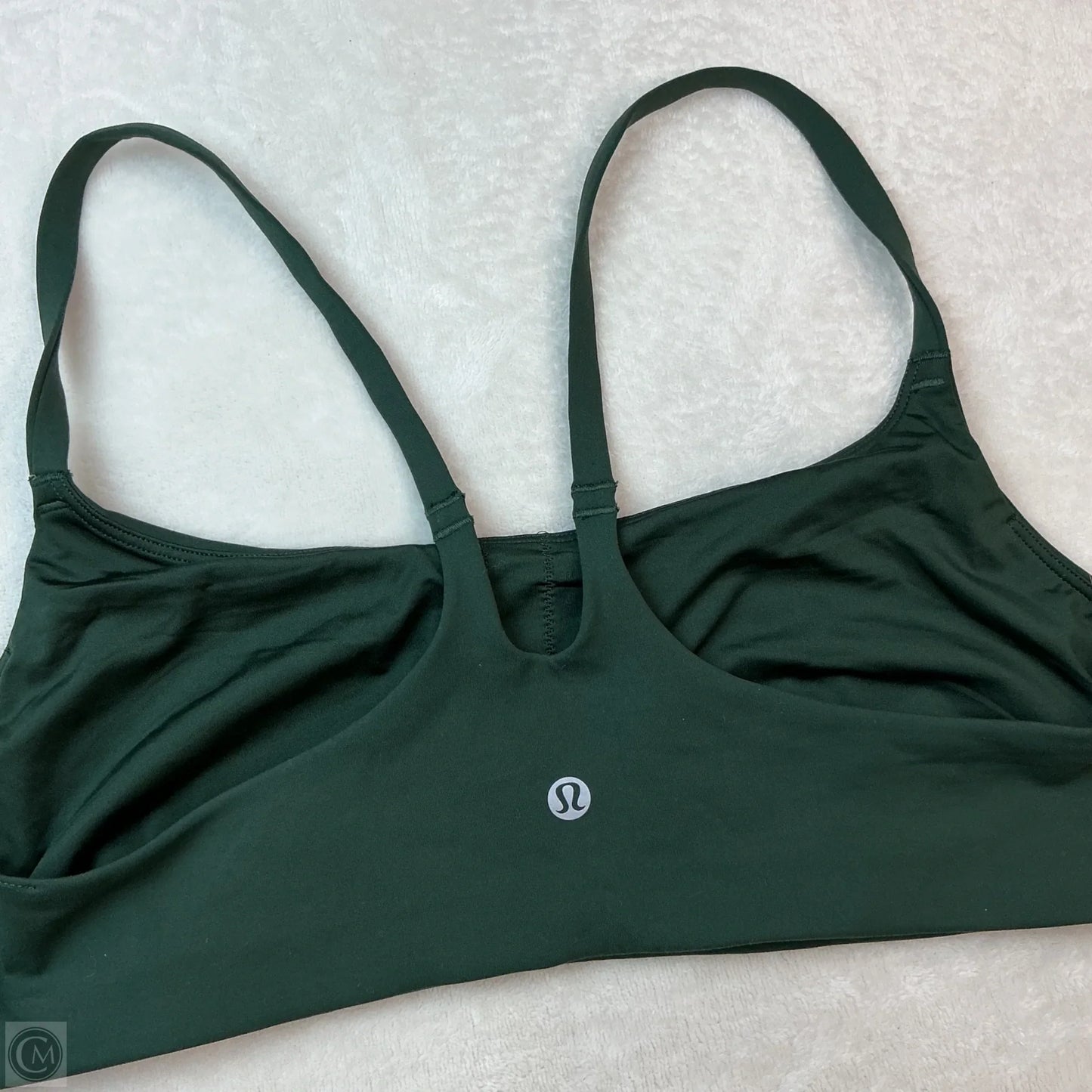 Athletic Bra By Lululemon In Green, Size: 12
