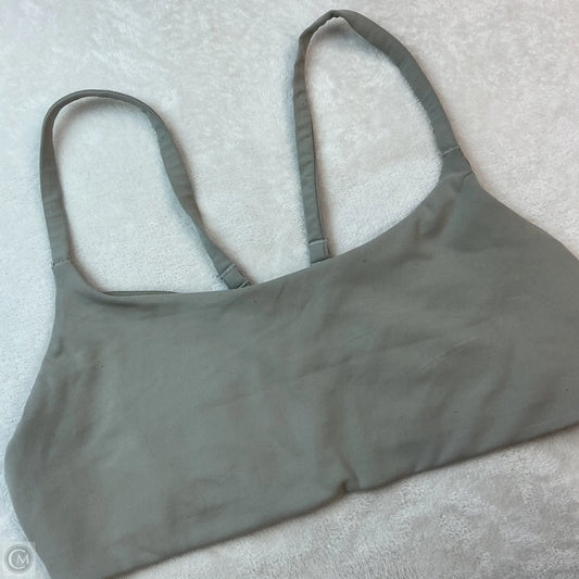 Athletic Bra By Lululemon In Grey, Size: 12