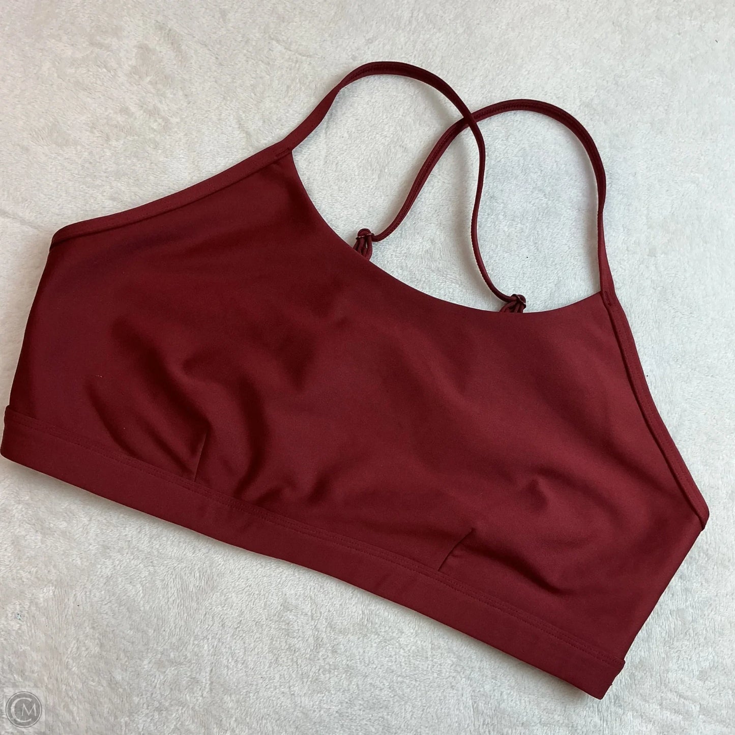Athletic Bra By Alo In Red, Size: L