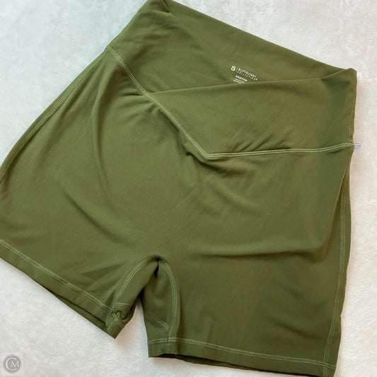 Athletic Shorts By Buffbunny In Green, Size: M
