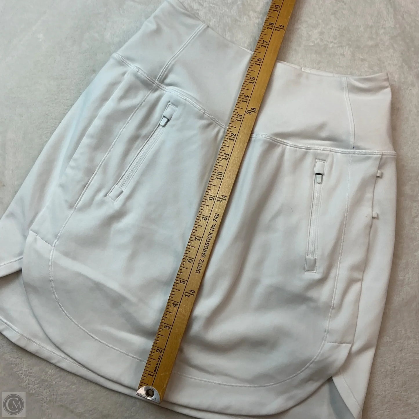 Athletic Skort By Athleta In White, Size: Xxs