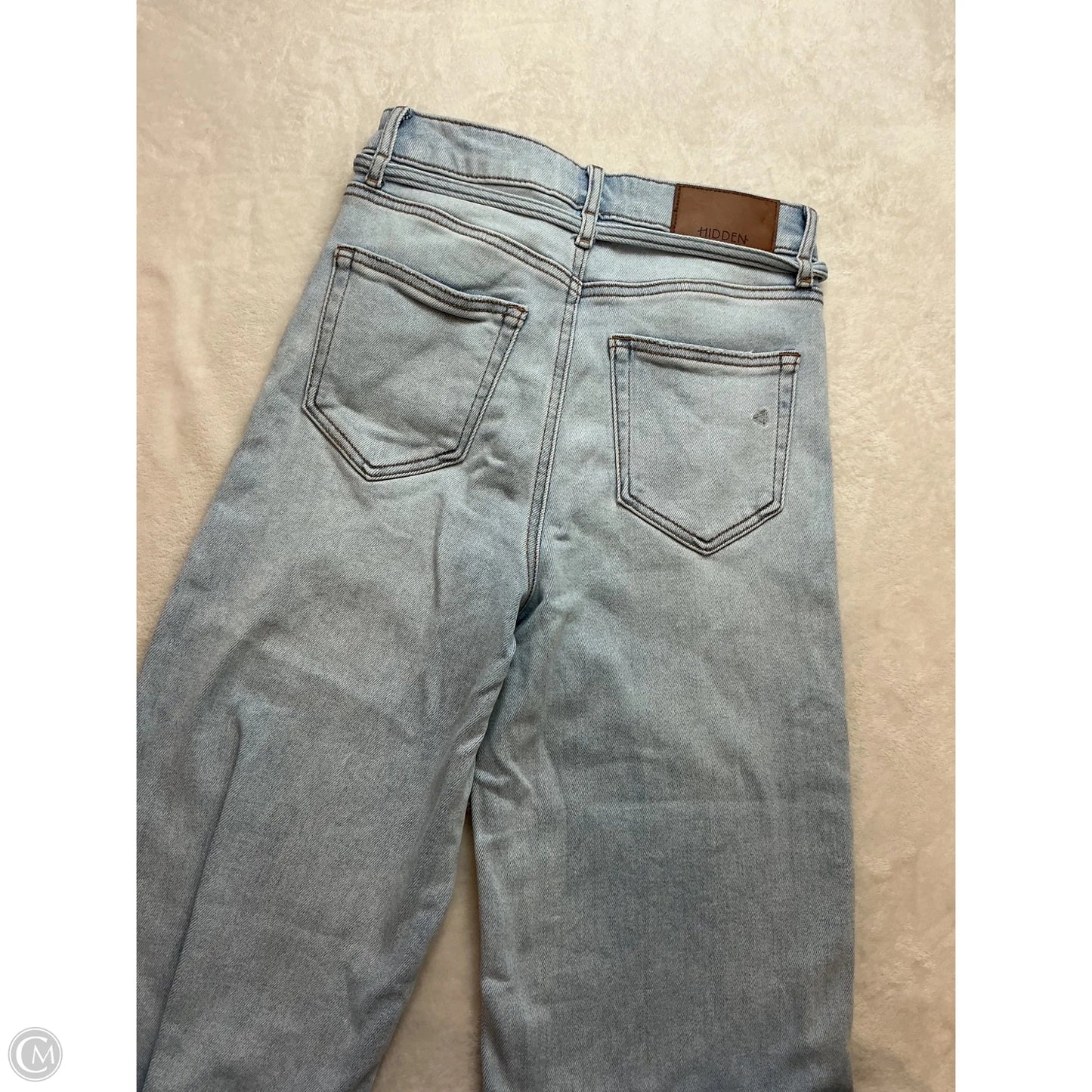 Jeans Straight By Hidden In Blue Denim, Size: 2