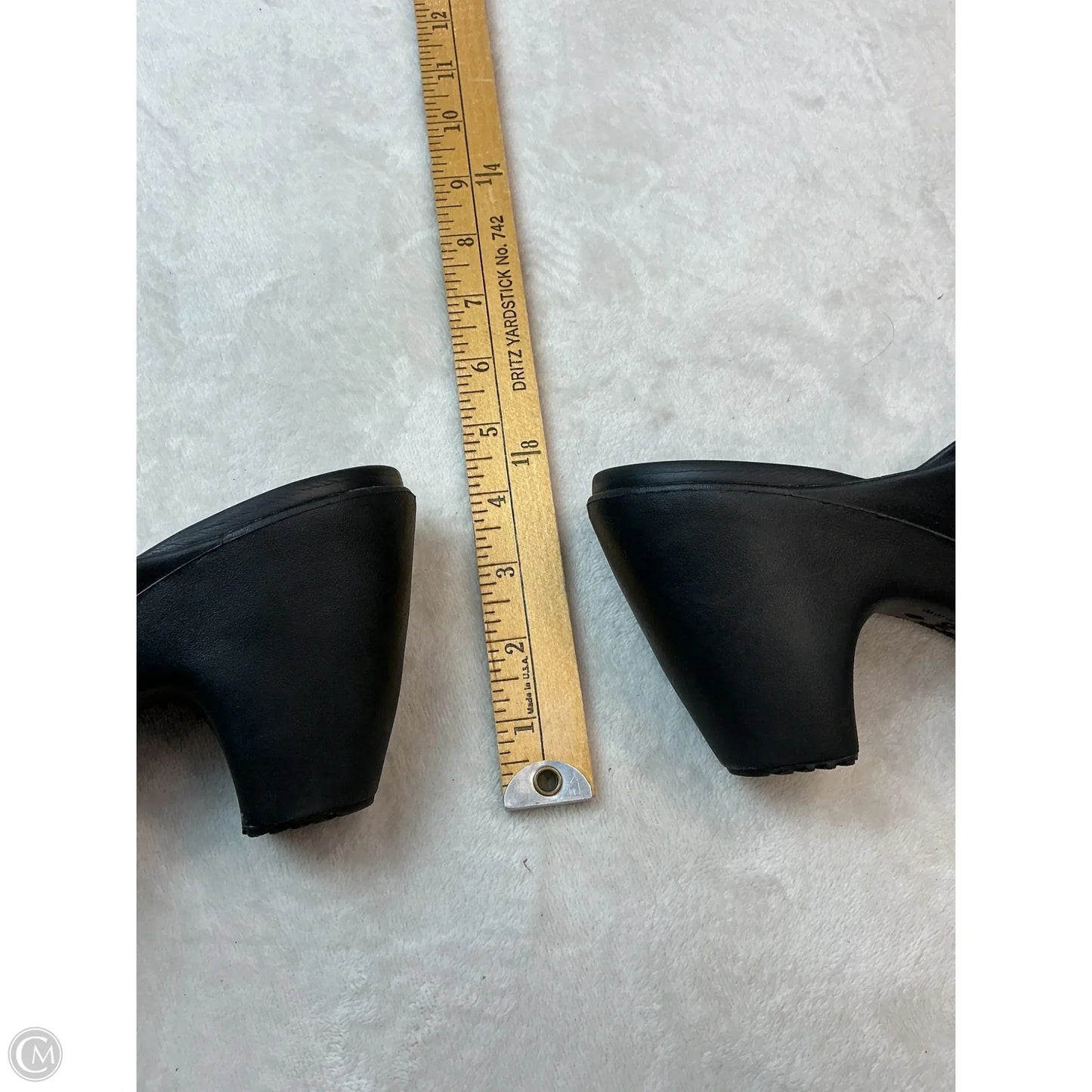 Sandals Heels Block By Crocs In Black, Size: 10