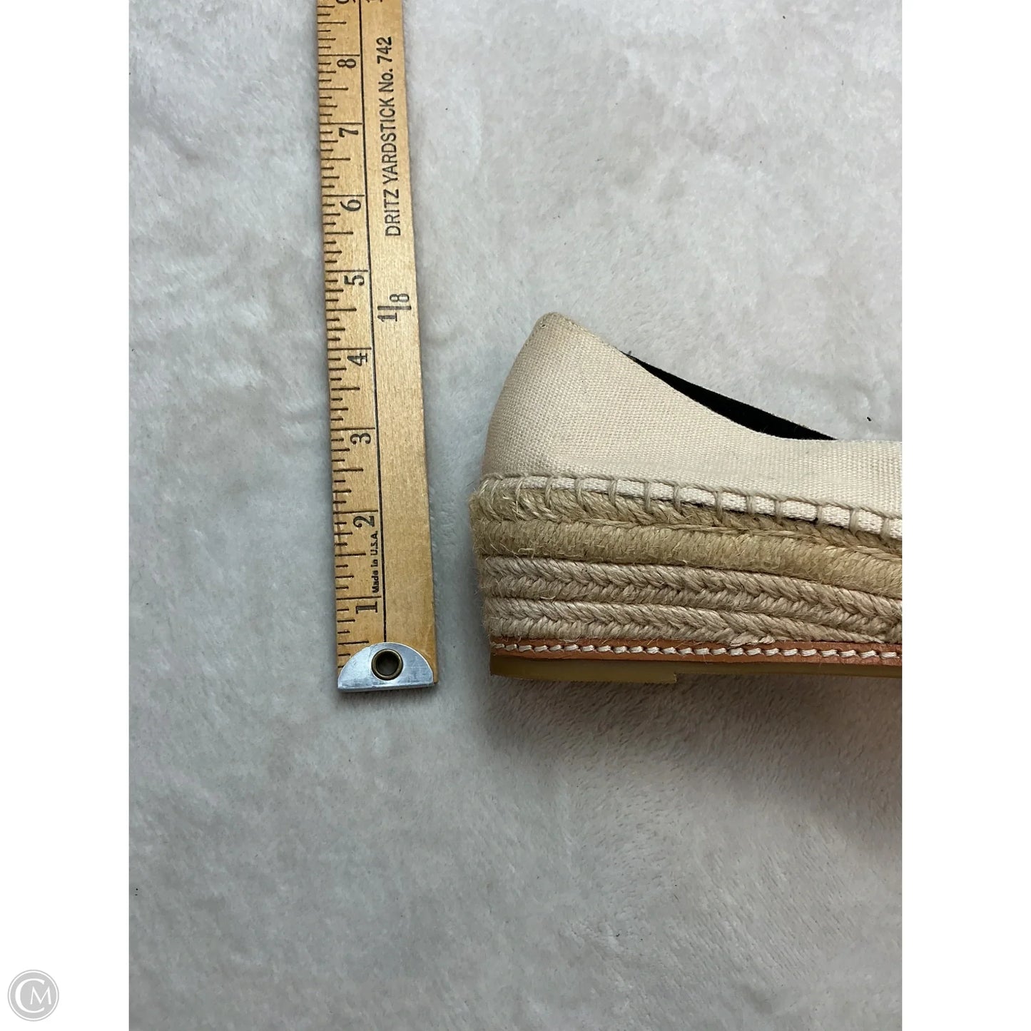 Shoes Designer By Tory Burch In Beige, Size: 7.5