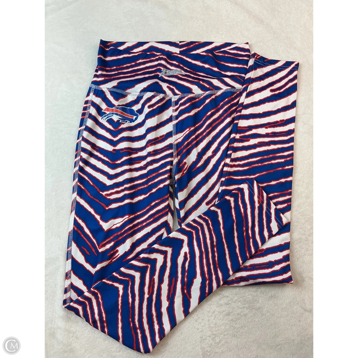 Athletic Leggings By Clothes Mentor In Blue & Red & White, Size: S