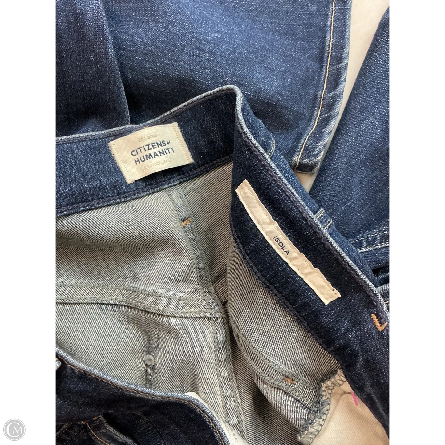 Jeans Skinny By Citizens Of Humanity In Blue Denim, Size: 8