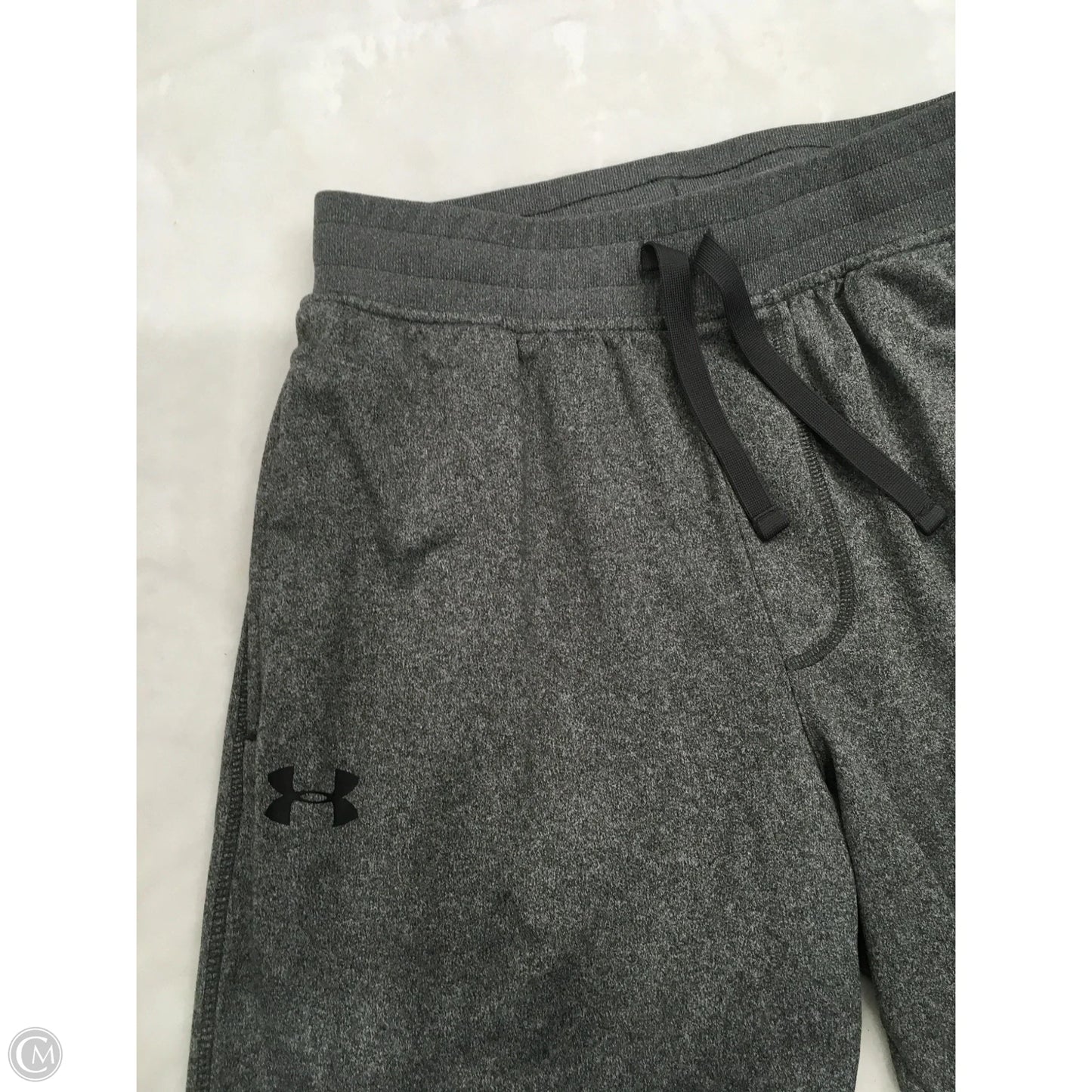Athletic Pants By Under Armour In Grey, Size: M