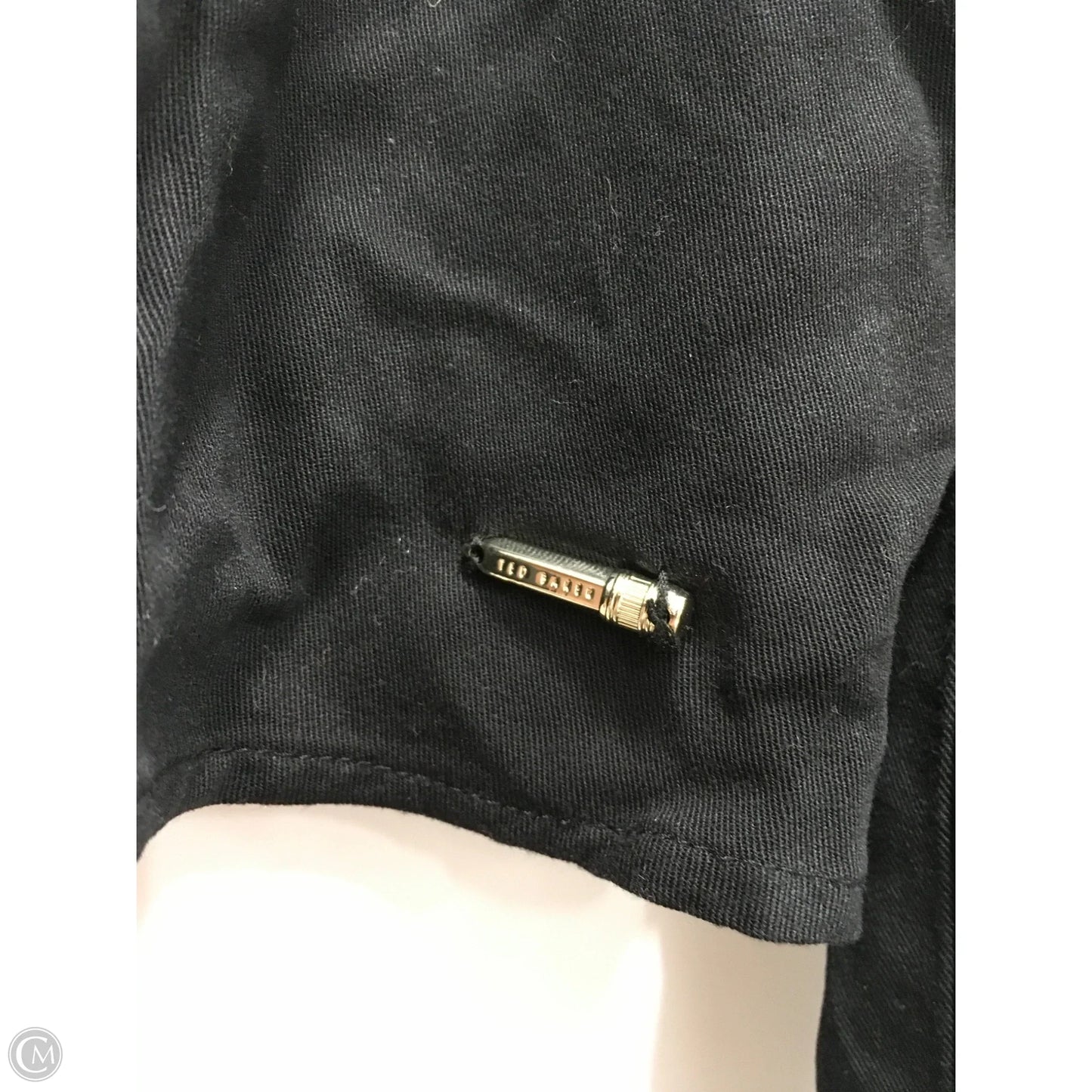 Top Long Sleeve By Ted Baker In Black, Size: 2