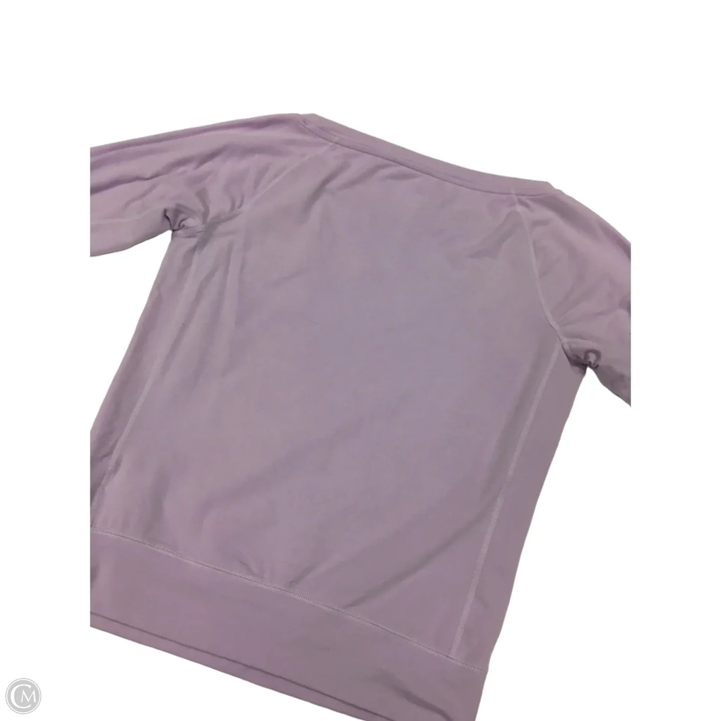 Athletic Top Long Sleeve Crewneck By Nike In Purple, Size: Sp