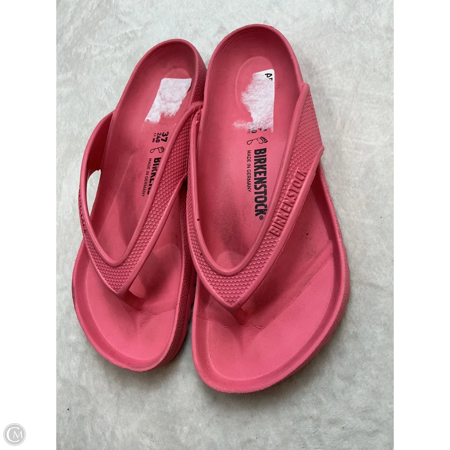 Sandals Flip Flops By Birkenstock In Pink, Size: 6