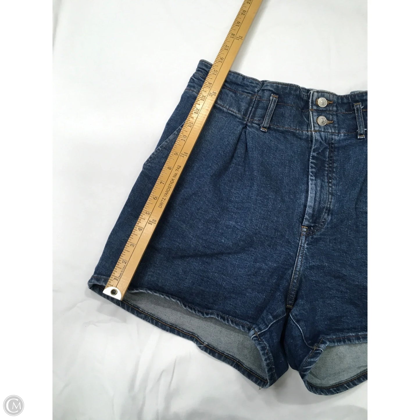 Shorts By Express In Blue Denim, Size: 14