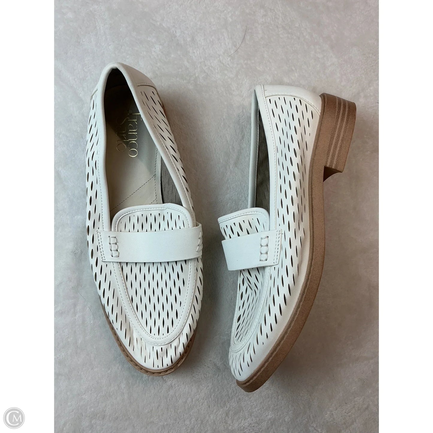Shoes Flats By Franco Sarto In White, Size: 7.5