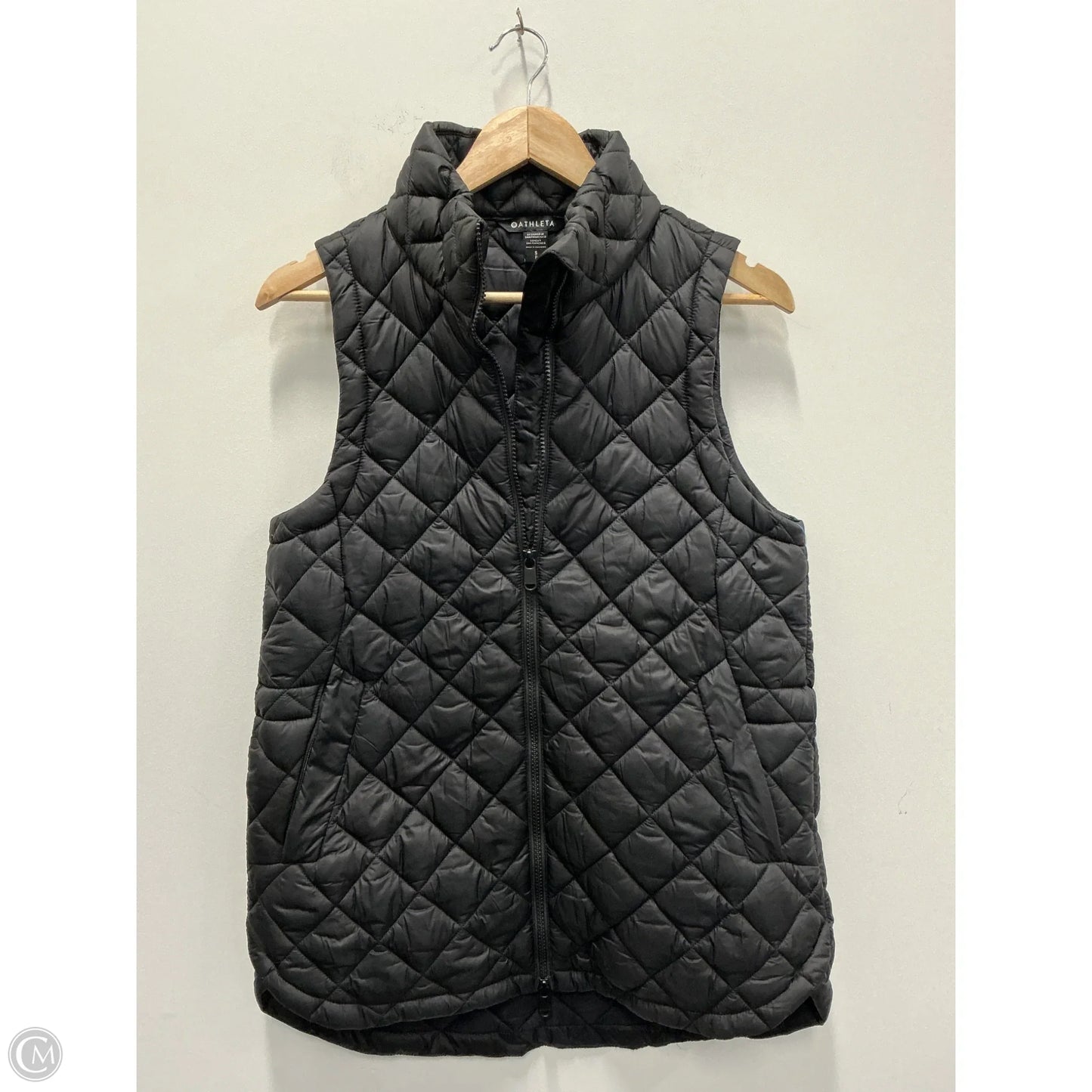 Vest Puffer & Quilted By Athleta In Black, Size: Sp