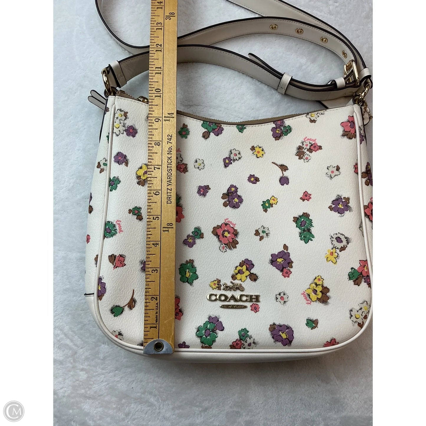 Crossbody Designer By Coach, Size: Large
