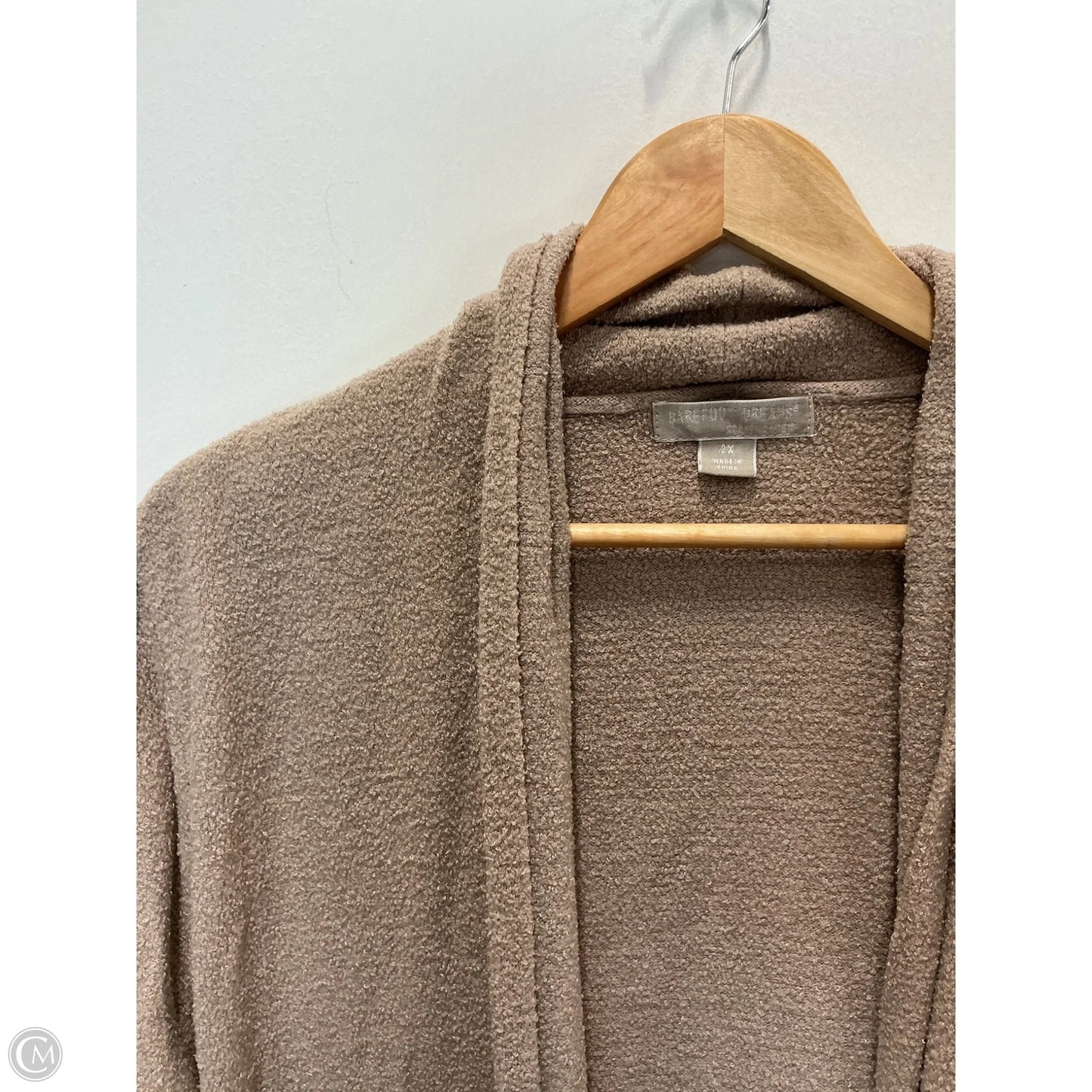 Cardigan By Barefoot Dreams In Tan, Size: 2x
