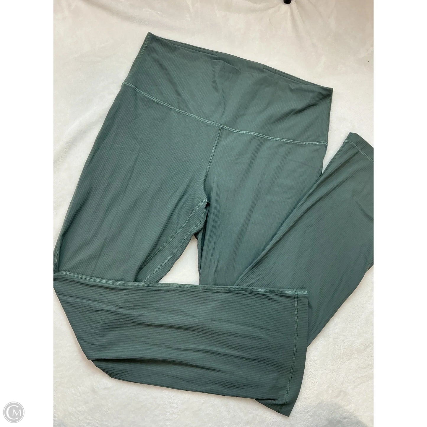 Athletic Leggings By Lululemon In Green, Size: 12