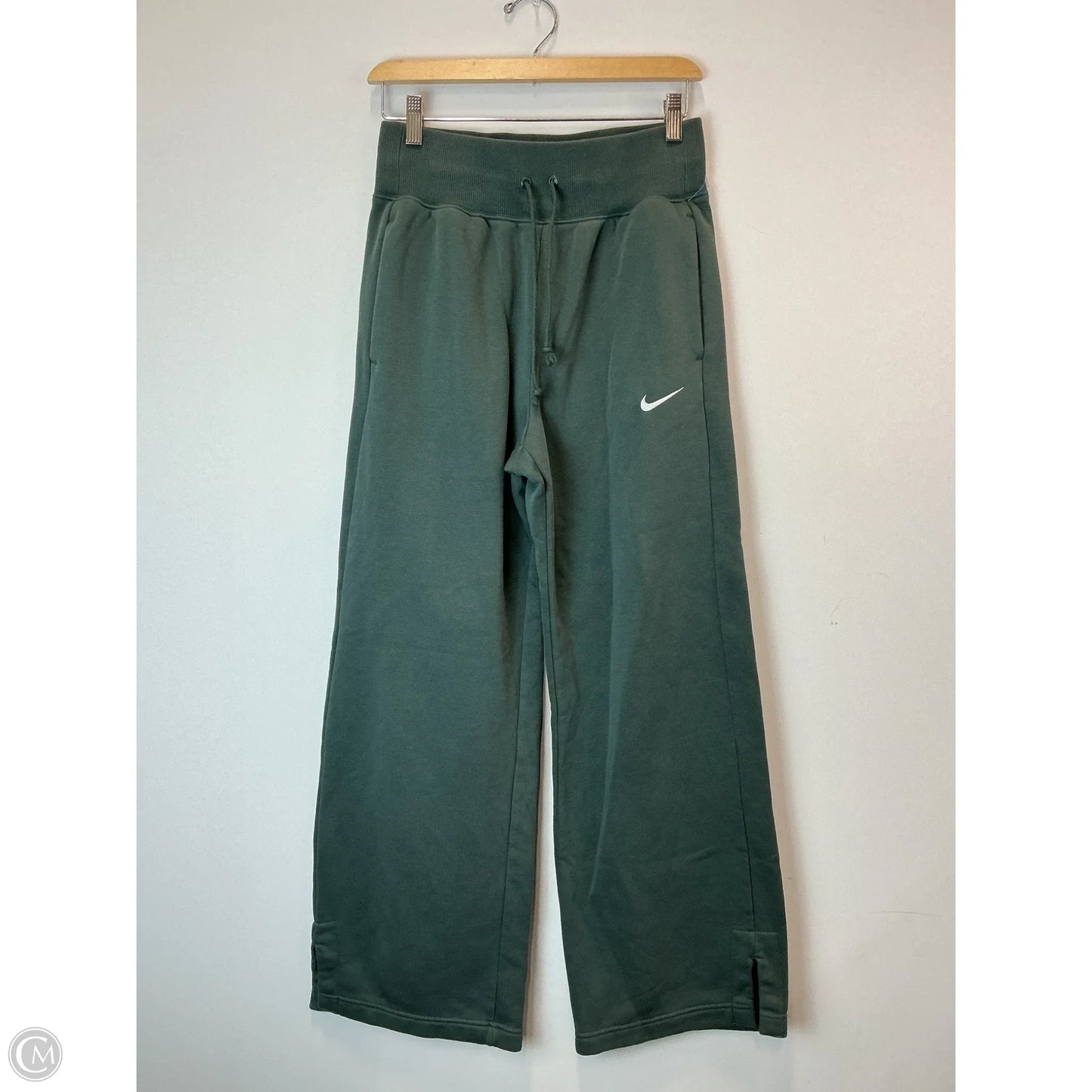 Athletic Pants By Nike In Green, Size: S