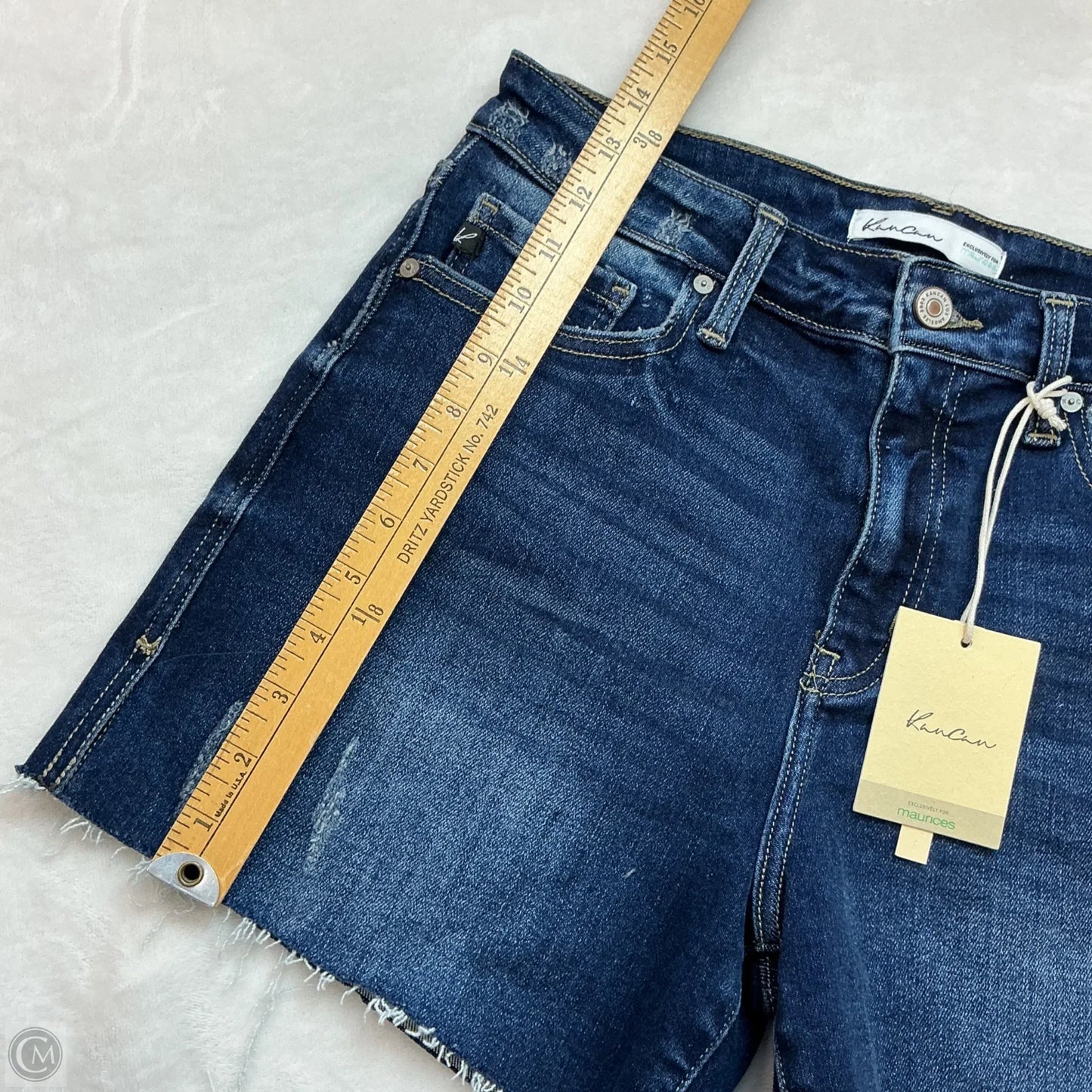 Shorts By Maurices In Blue Denim, Size: 6