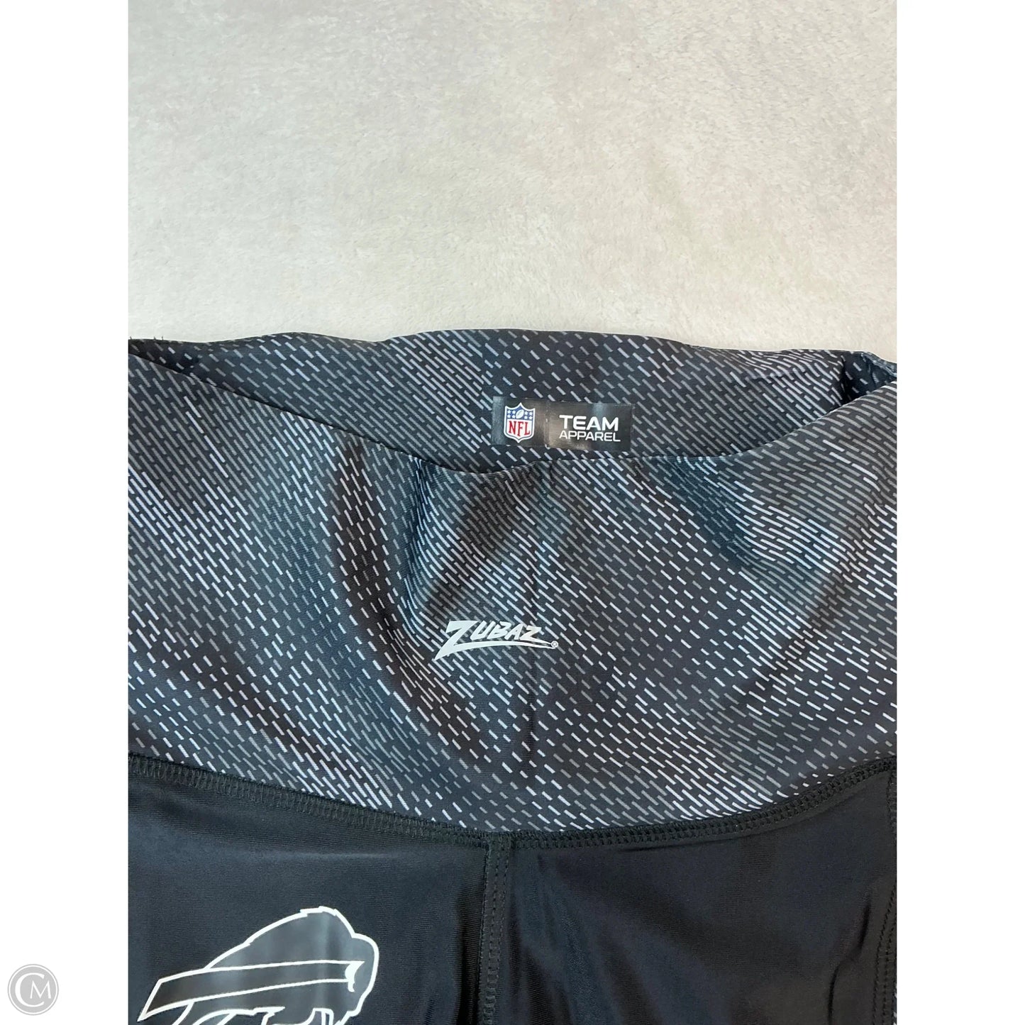 Athletic Leggings By Nfl In Grey, Size: S