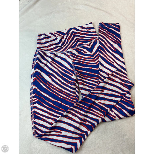 Athletic Leggings By Clothes Mentor In Blue & Red & White, Size: S